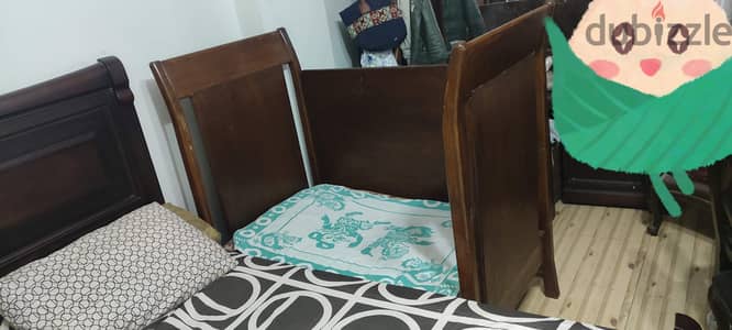 سرير  اطفال من يوم ل7 سنين