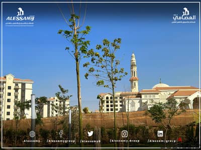 فرصه رائعه للاستثمار والسكن بالعاصمه الاداريه شقة للبيع بالتقسيط   94 متر غرفتين في حدائق العاصمه كومبوند سيليا طلعت مصطفي celia