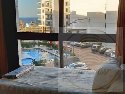 Chalet for Sale in Porto Said – 96 sqm Distinctive sea and pool view Suitable for living or investment