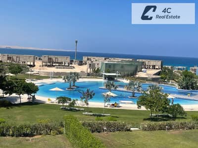 Lowest price in the market - Standard-Resale-Immediate-190m-Sea view -Fully finished and furnished in Fouka Bay-Double View Pool-for viewing