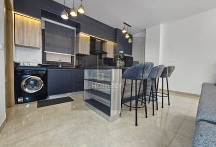 ستوديو بحديقة مفروش ايجار كمبوند فيفث سكوير المراسم التجمع القاهرة الجديدة Studio rent Fifth Square Marasem