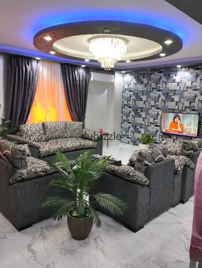 شقه للايجار المفروش فى كومباوند الخمائل المرحله الثالثه - المساحه 190 م - الشيخ زايد  Sheikh Zayed