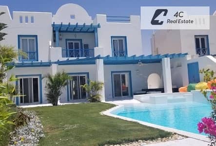 باقل من سعر الماركت - توين هاوس SEA VIEW  – ريسيل فوري-200م–Mountain View – رأس الحكمة-prime location-open view-تقسيمه مميزة