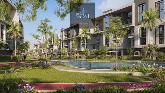 Penthouse with open view, swimming pool, and landscaped views for sale at a bargain price in the best location in R8, directly on the Central Axis of