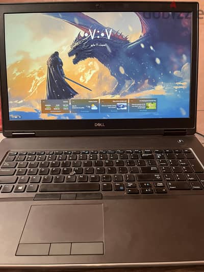 Dell precision 7740 نسخة rtx 6giga
