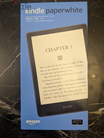 Kindle Paperwhite 11th Gen 8GB + Free Cover