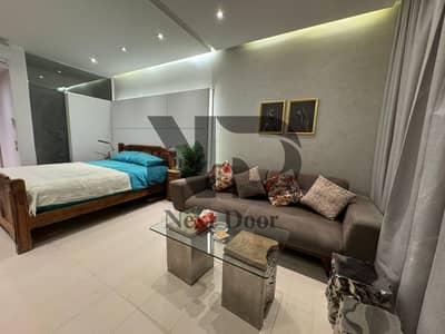 كابينة فندقية للإيجار في Hacienda Bay الساحل الشمالي | إطلالة لاجون وبحر