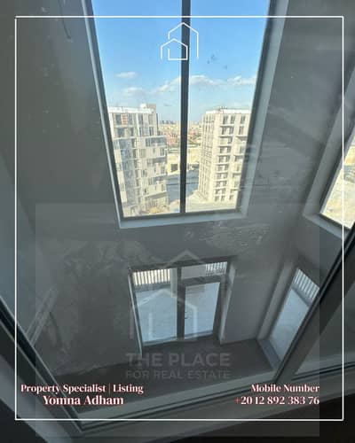 Serviced Apartment for Sale | Canal Walk | 200m | Canal View | 3 Parking arkan palm 205 EGP 100K/sqm 