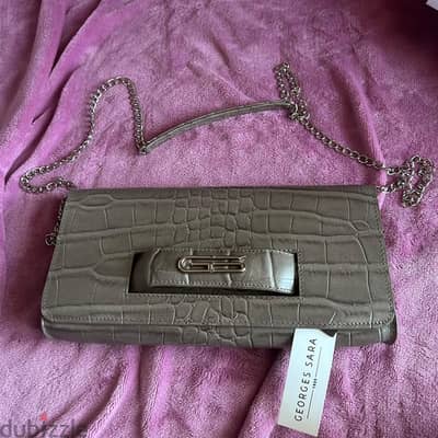 George’s sara clutch bag