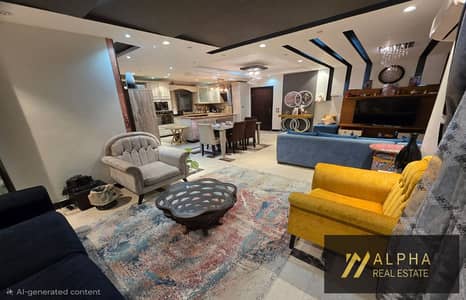Fully furnished apartment with garden for rent in Tag Sultan New Cairo