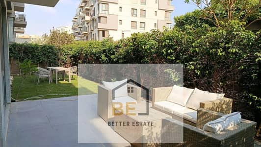 للسكن الفاخر - شقة أرضي بجاردن للإيجار المفروش في كمبوند إيستاون (Eastown Sodic)