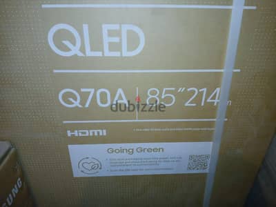 Samsung qled 85 new with box