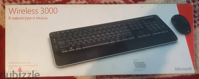 Microsoft Wireless 3000 Mouse & Keyboard Combo (LIKE NEW !!!)