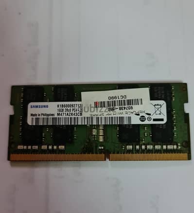RAM 16 DDR4  SAMSUNG