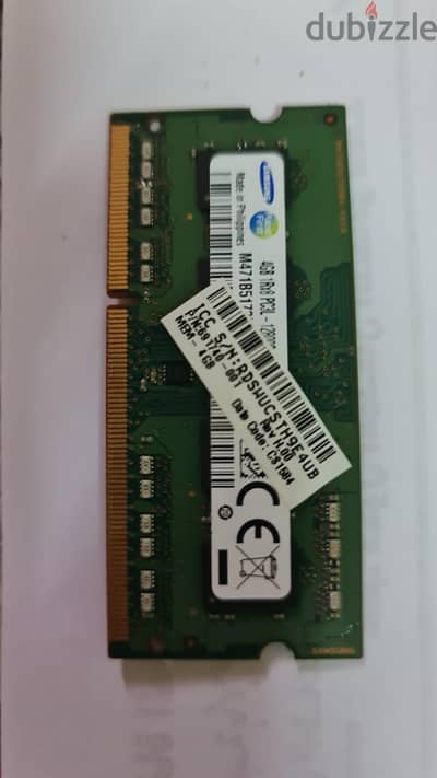 ram 4GB DDR3 SAMSUNG