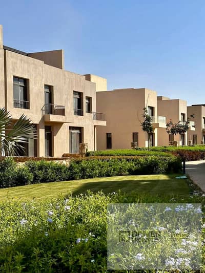 Ready To Move By Installments Middle Townhouse For Sale In O West Compound Wahat Road 6th of October Giza