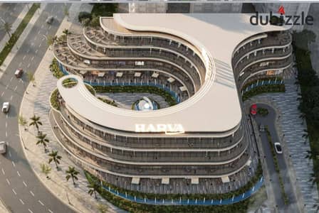 Commercial shop for sale محل تجاري 40 متر واجهه علي شارع رئيسي في  CER8T mall بمقدم 500 الف وقسط علي اطول فترة سداد في حدايق اكتوبر October Gardens