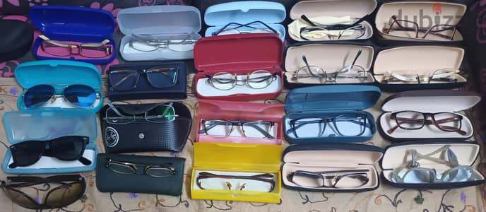 نظارات وشنابر متنوعة للبيع