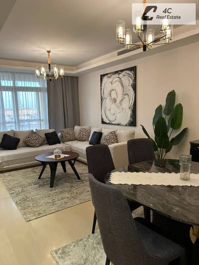 Luxury Apartment ريسيل استلام فوري-كايرو فيستفال سيتي باقل سعر في الكمبوند لسرعه البيع جاهزه للسكن open view landscape