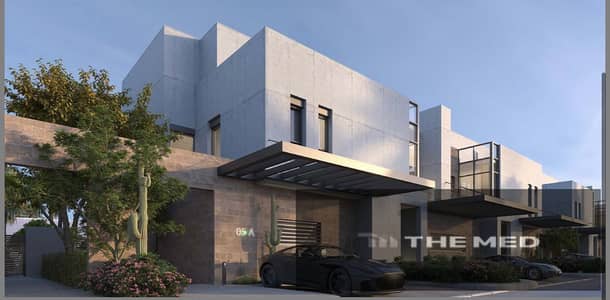 Townhouse corner unit with a 7 million down payment, in VAHA, New Sheikh Zayed