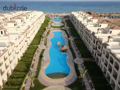 Two-bedroom chalet directly on the sea at a bargain price in Palm Beach, Ain Sokhna