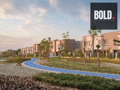 Badya Palm Hills Middle Town House 190m  Super prime location with full privacy overlooking greenery & water features
