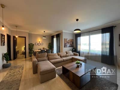 HOTEL 1 BEDROOM STUDIO FOR RENT IN The Village Palm Hills NEW CAIRO 5 MINS FROM AUC - LUXURY LIVING MODERN FURNITURE