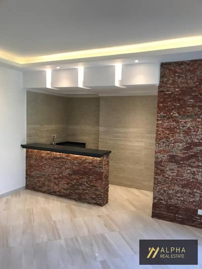 Ground floor duplex with garden for rent in SODIC Eastown New Cairo 250 sqm plus 80 sqm private garden 3 bedrooms fully equipped kitchen ACs dressing