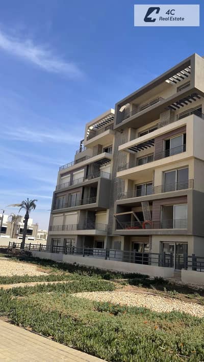 For quick sale Apartment ​​Resale Immediate Palm Hills New Cairo Open view landscape With a distinctive layout ready for viewing .