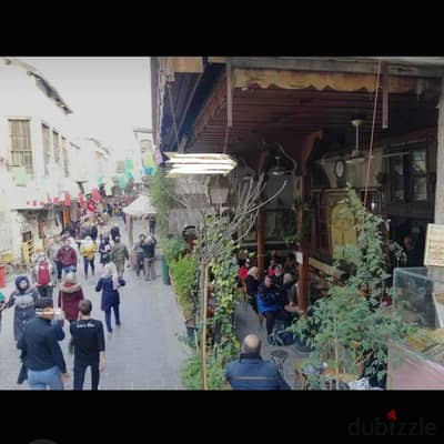 للإيجار كافيه مفروش ومجهز بالمعدات و الاجهزة خطوات من فيصل الرئيسي