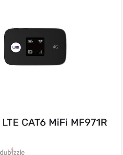 Router mifi WE 4G  حاله الجديد راوتر ماي فاي معاه الشاحن والكابل