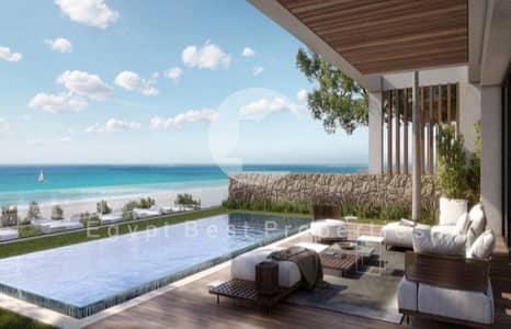 Serviced 2-Bedroom Chalet with Full Sea View in Azha Ras El Hekma, Including ACs & Kitchen, at Launch Price, with Only 5% Down Payment and Equal Installments over 10 Years.
