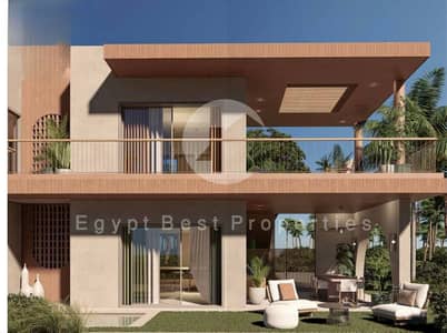 شاليه علي البحر والاجون كامل التشطيب في رأس الحكمة