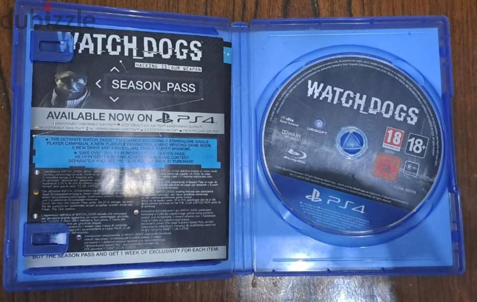 Watch Dogs PS4 used 1