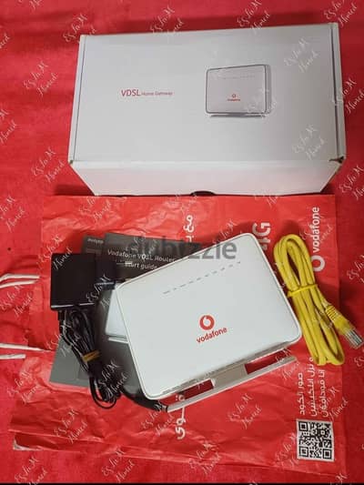 راوتر فودافون النظام الجديد Vdsl