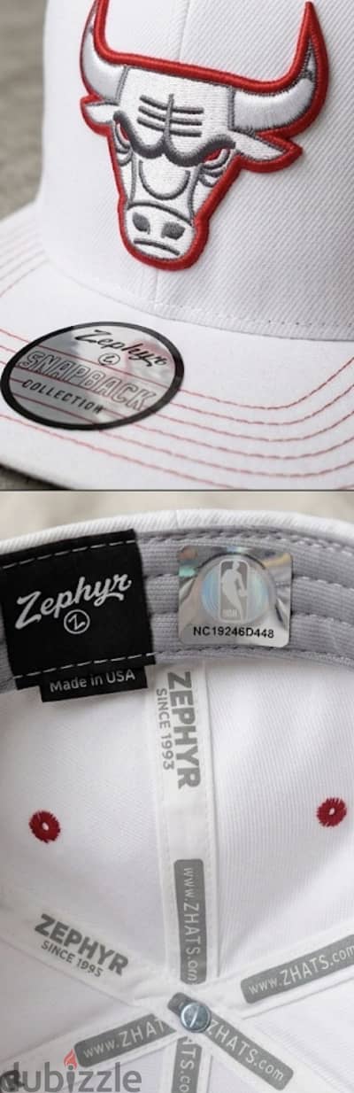 كاب Chicago Bulls أوريجينال Zephyr
