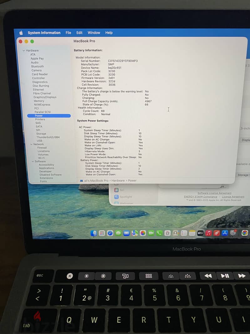 Macbook pro 2020 3