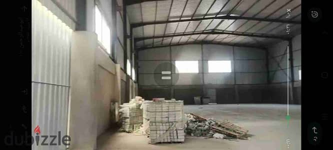 Factory for rent in the industrial area 6 October
