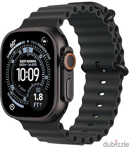 Apple watch ultra 3  _ Ocean Band _ black 1