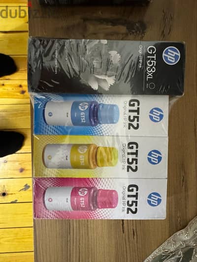 زجاجات حبر اصليه اتش بي GT52