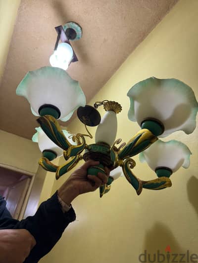 نجفه سقف ٥ لمبات
