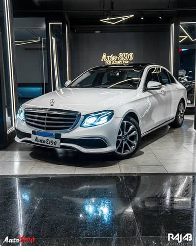 Mercedes Benz E180 exclusive 2019 الوحيدة