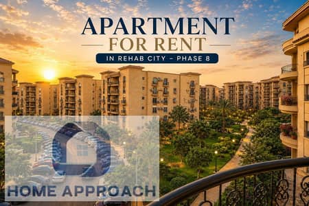 131 sqm apartment for rent in Al Rehab Phase 8  Talaat Moustafa | Fully north-facing
