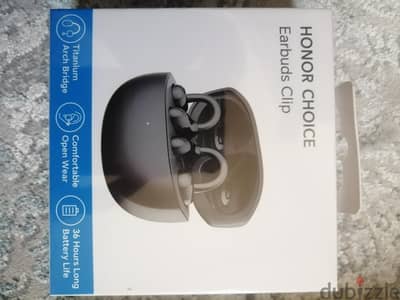 Honor choice earbuds clip black