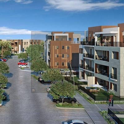 اقل سعر شقة بحديقة 160م بفيو مميز للبيع في كمبوند ديسـتريكت 5 التجمع  apartment sale  District 5