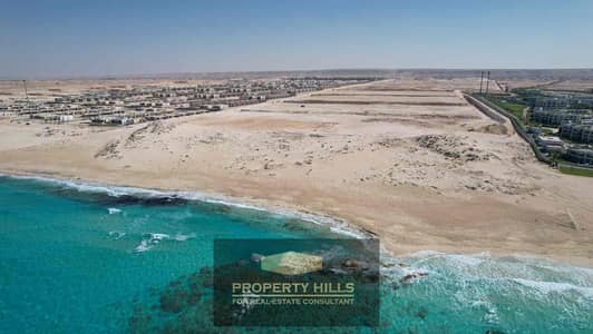 شاليه صف اول بحر 3 غرف في Silver Sands الساحل الشمالي بالقرب من Almaza Bay