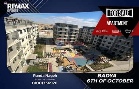 Prime location apartmnet 152m in Badya Palm Hills Prime location apartmnet 152m in Badya Palm Hills