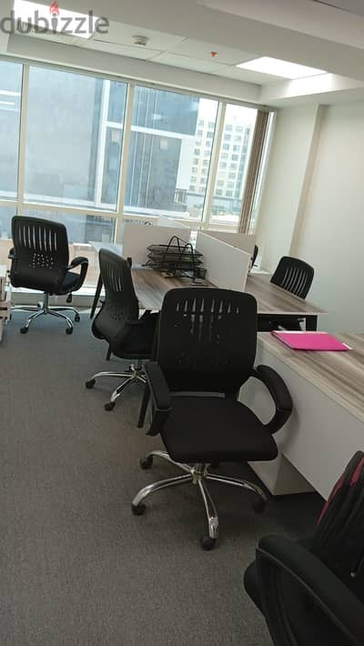 Office for rent business plus North 90 مكتب للايجار التسعين الشمالي