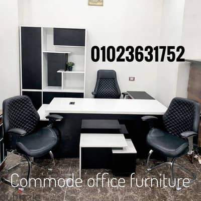 طقم إداري مكتب مدير مودرن خشب mdfاسباني مكاتب مديرين اثاث office