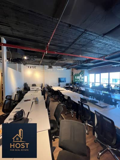 Office for Rent in New Cairo at North Plus Directly Facing Waterway 2 on North 90 Street Area 155 sqmFully finished and ready for business